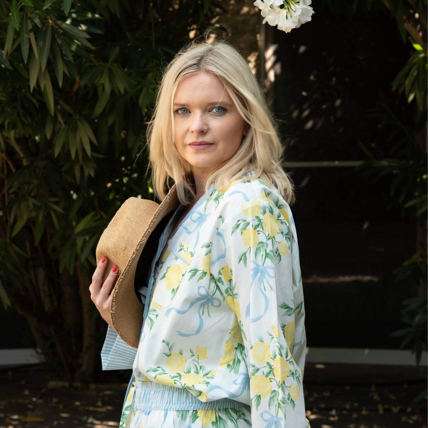 Bows and Roses Long Sleeve Pyjama Set
