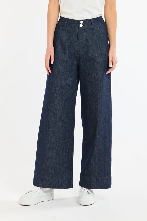 MAYFAIR DENIM PANTS DARK DENIM