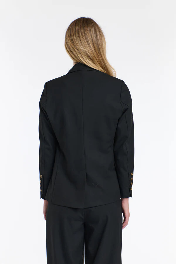 MIA WALLACE BLAZER - BLACK