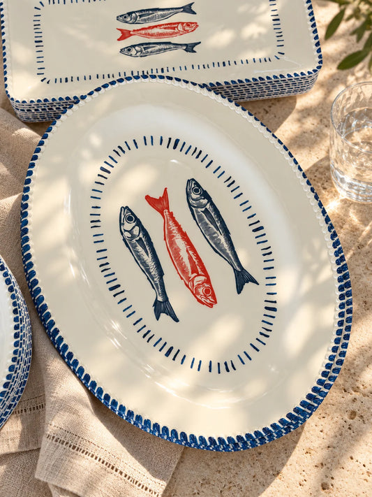 Sardine Oval Platter