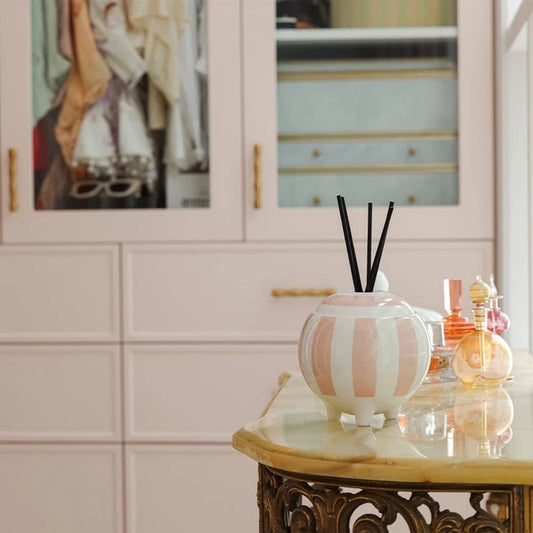 MOSS ST. Ceramic Large Diffuser 350ml Raspberry Honey & Musk