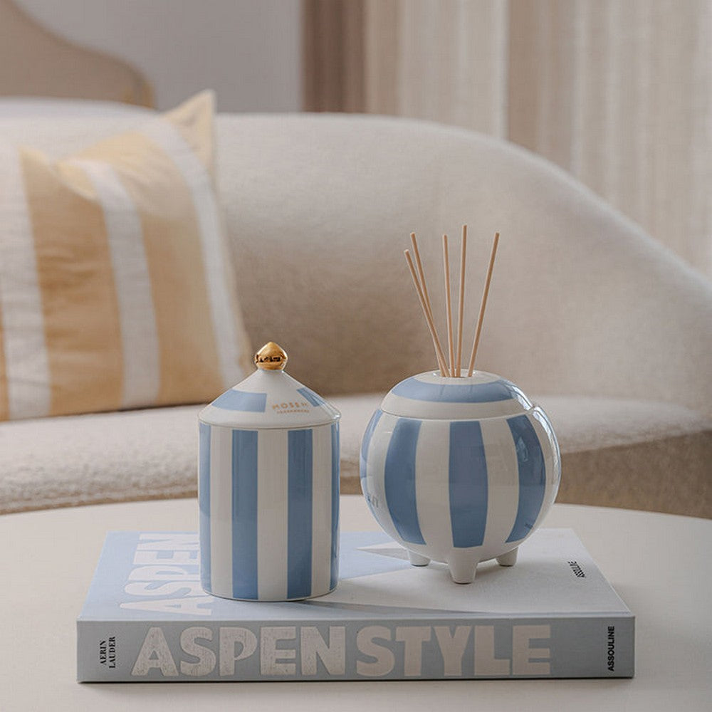 MOSS ST. Ceramic Large Diffuser 350ml Juniper Berry & Citrus Spritz