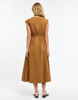 Cooper Cotton Dress - Butterscotch