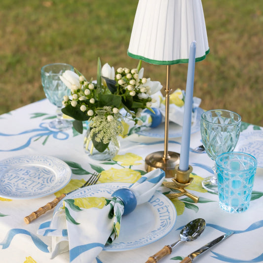 PRE ORDER Green Scallop Shade USB Table Lamp