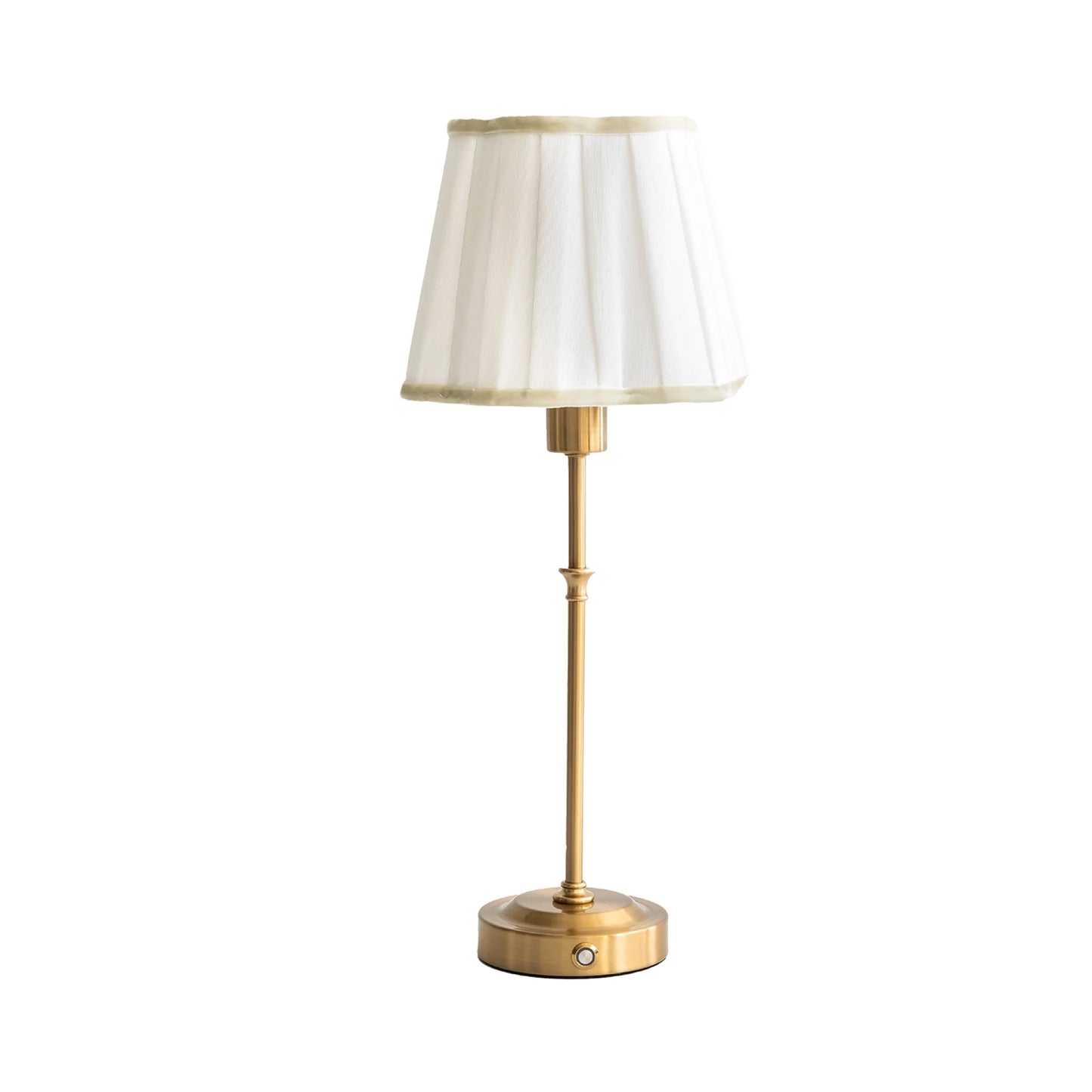 PRE ORDER - Beige Scallop Shade USB Table Lamp