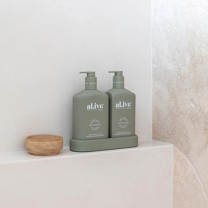 WASH & LOTION DUO - GREEN PEPPER & LOTUS