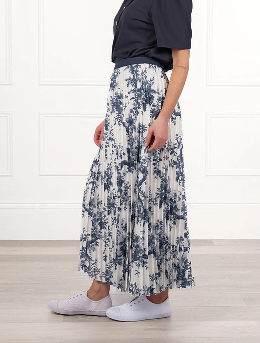 Toile Skirt Navy