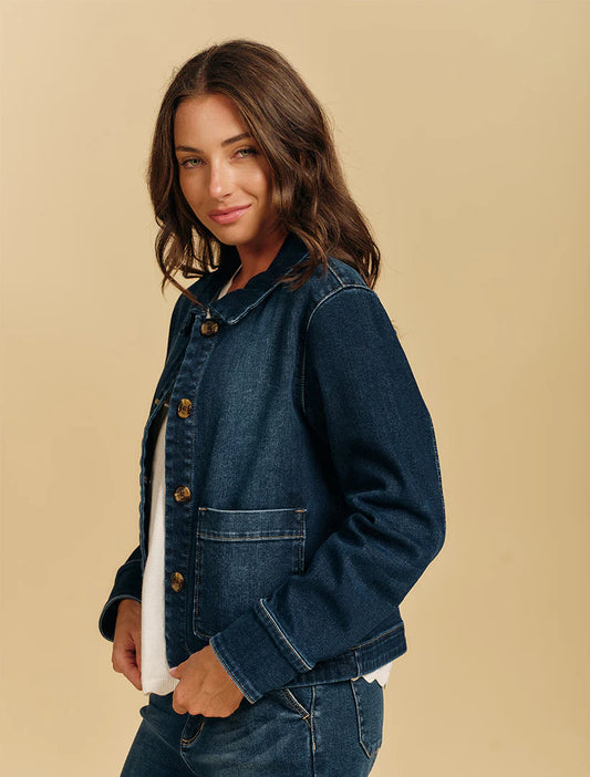 Coco Denim Jacket Indigo