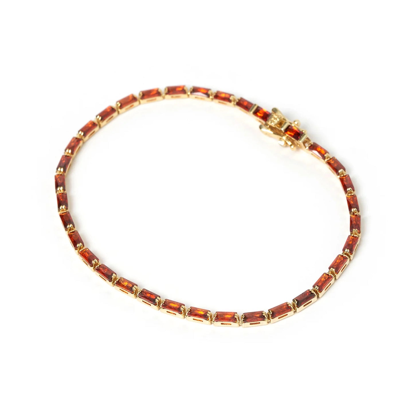 FENIX GOLD BRACELET - GARNETT