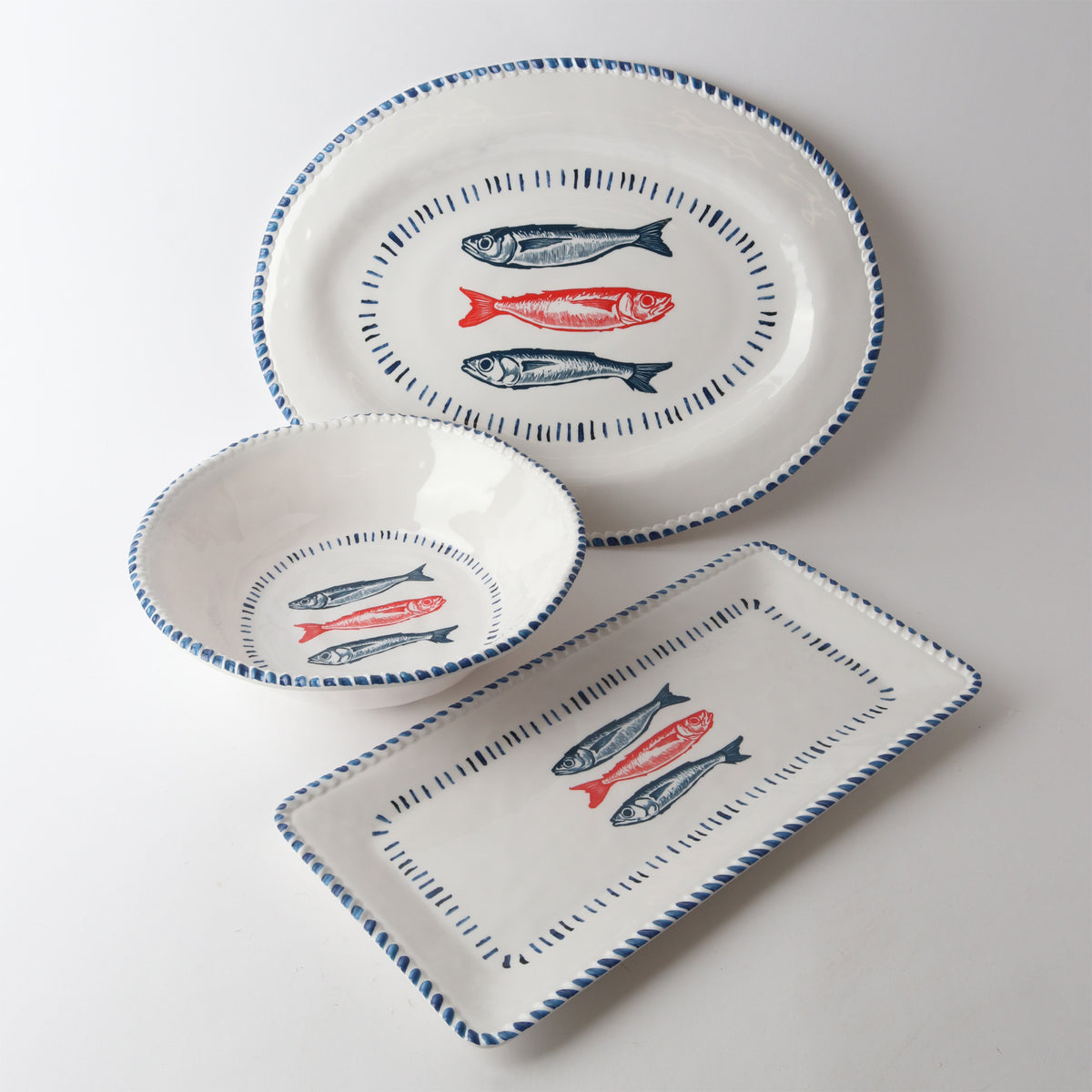 Sardine Oval Platter