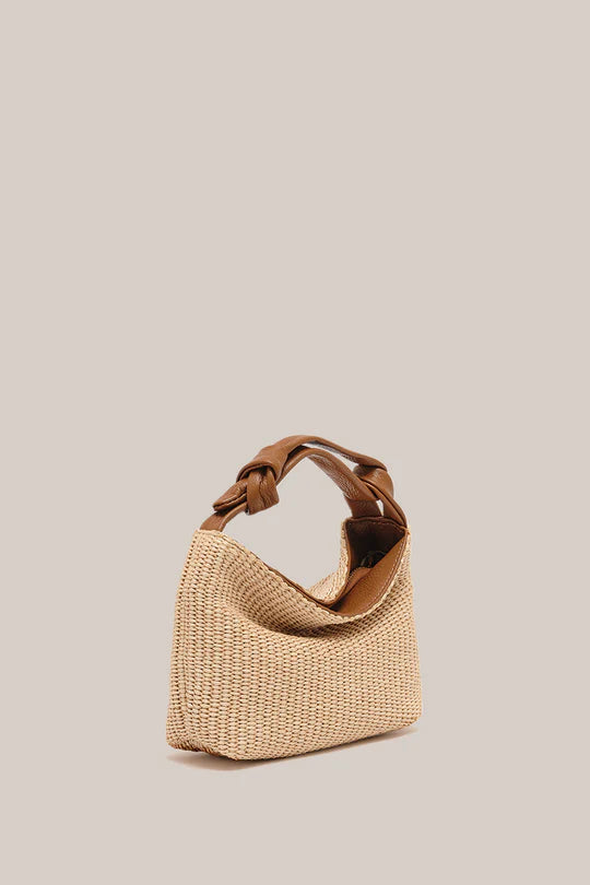 Jess Tan Raffia Pouch