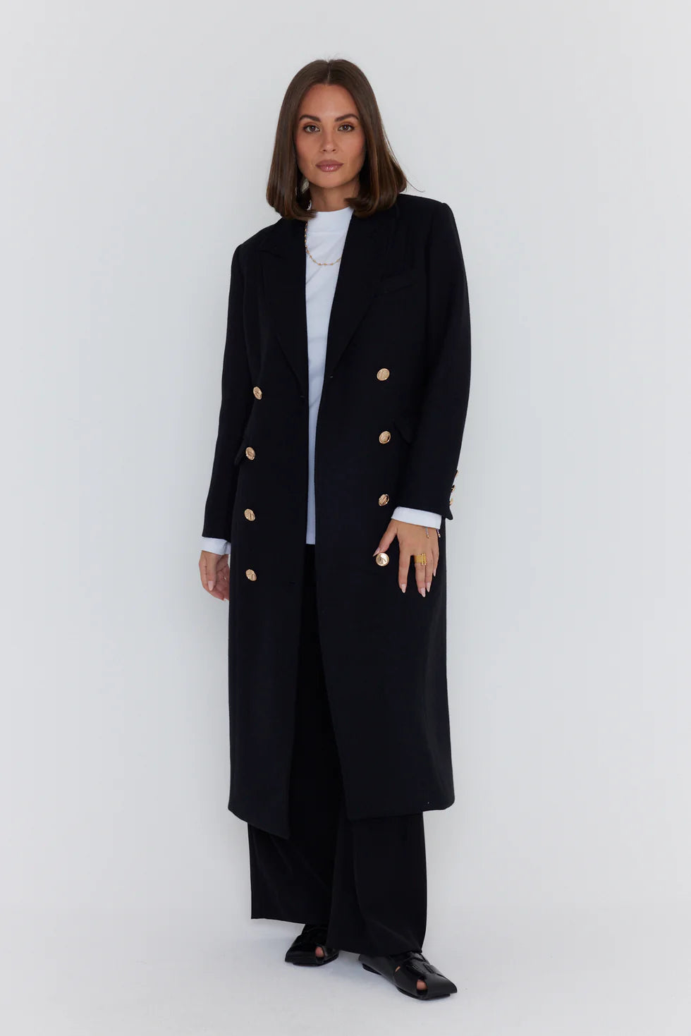 RUSSIAN Coat Black - Medium