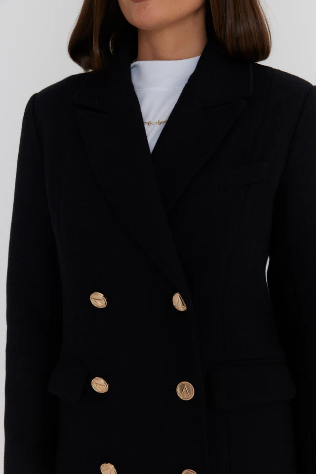 RUSSIAN Coat Black - Medium