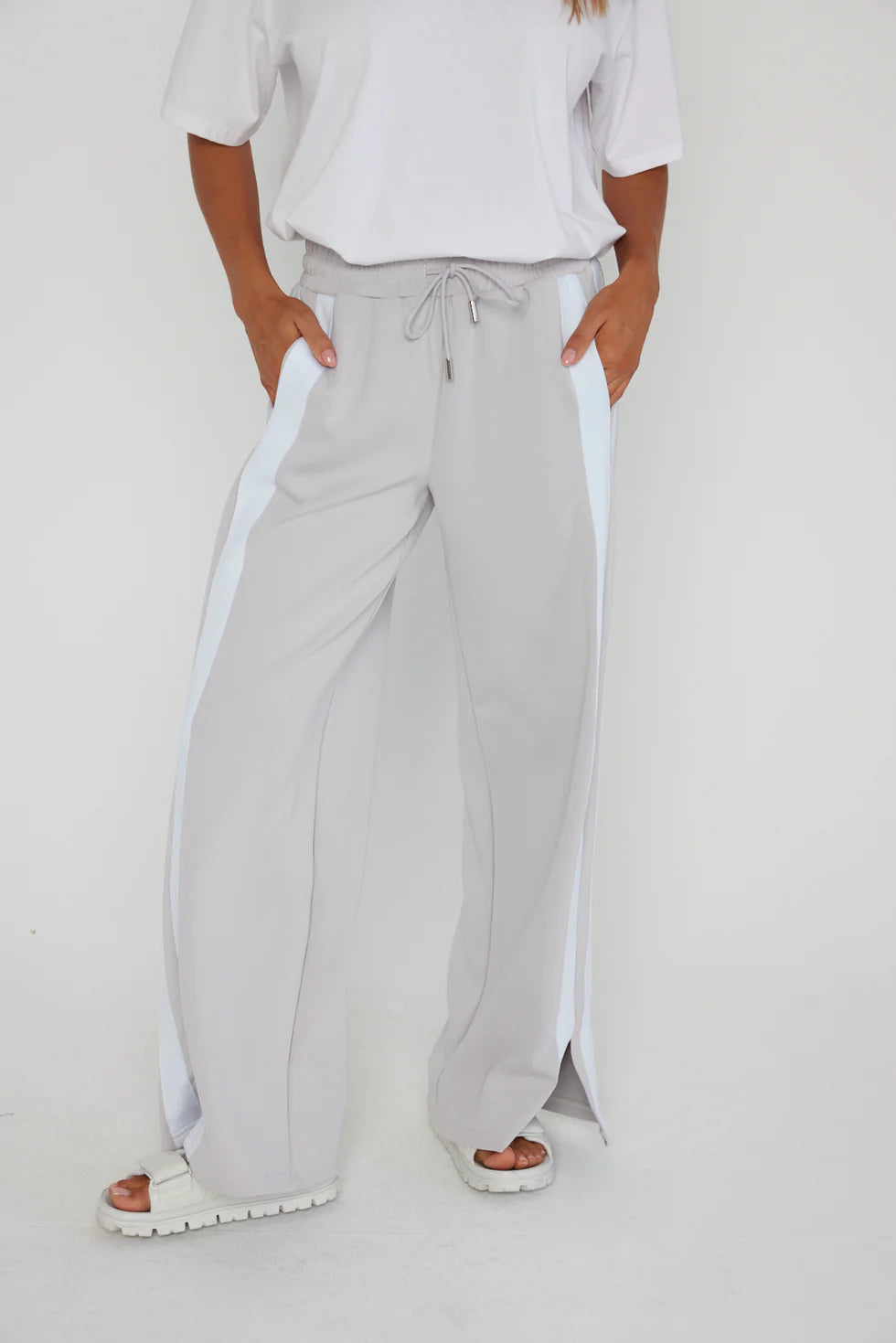 KINGSLEY Pants Light Grey