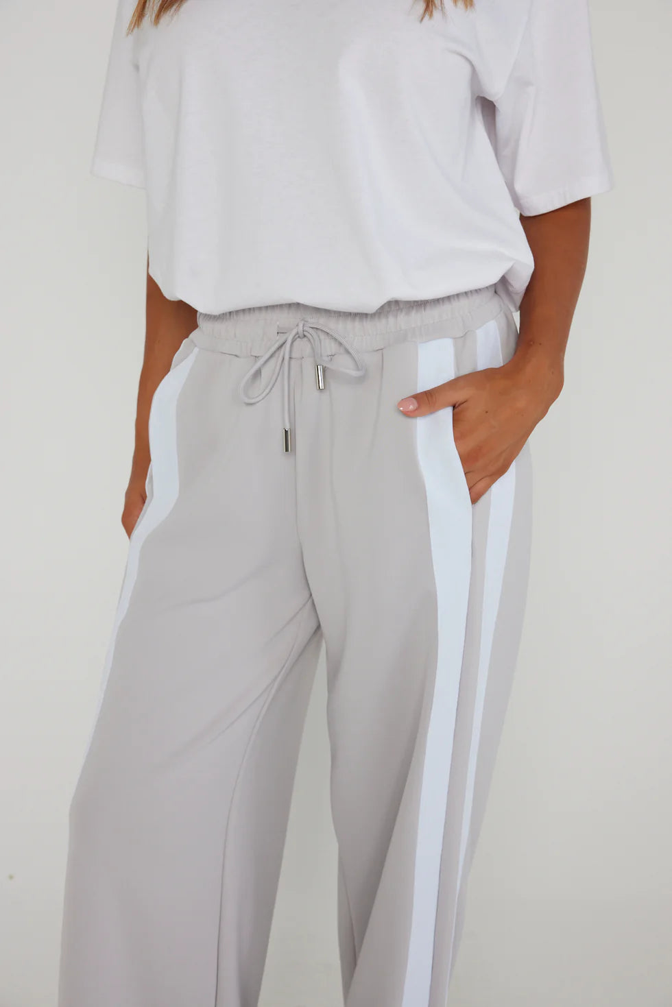 KINGSLEY Pants Light Grey