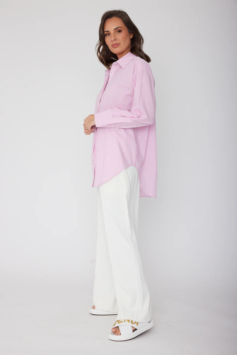 AUSTIN Shirt Pink Stripe