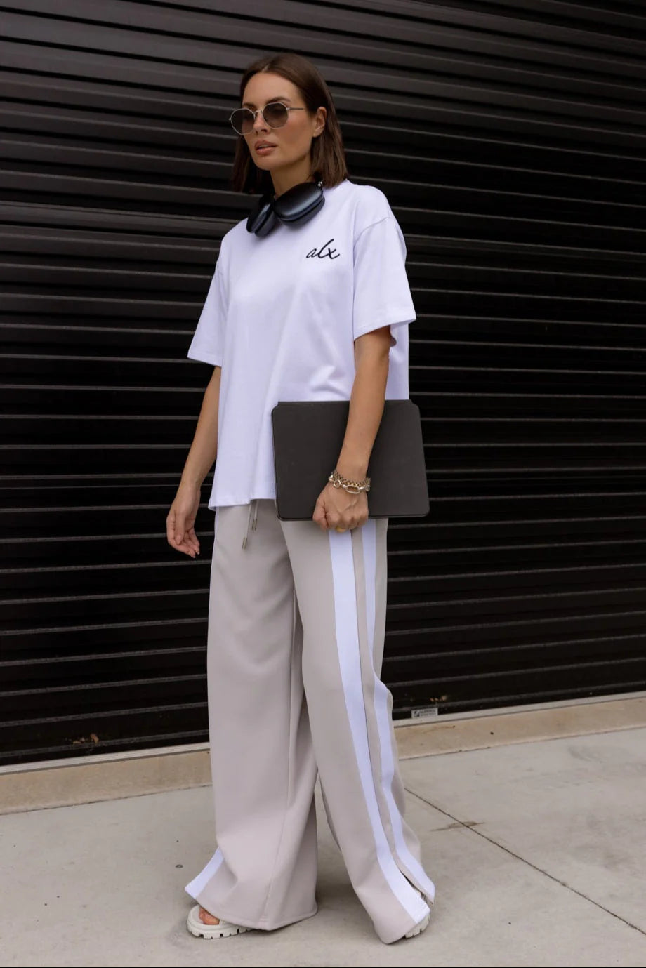 KINGSLEY Pants Light Grey