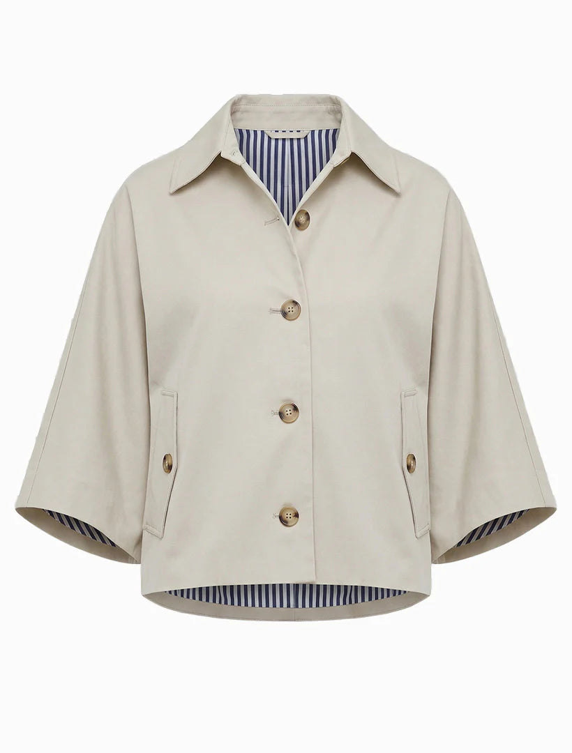 Mia Swing Jacket Stone