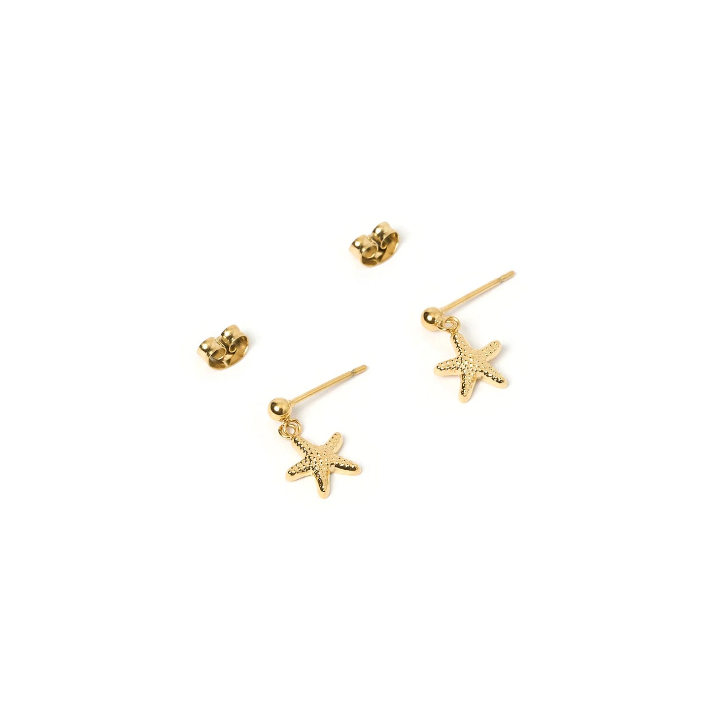 Neptune Gold Earrings
