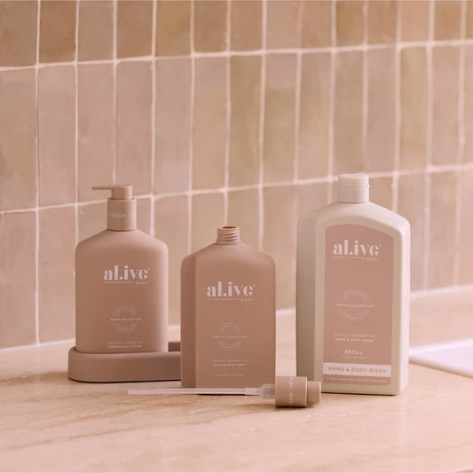 1 L WASH REFILL - APRICOT & SWEET FIG