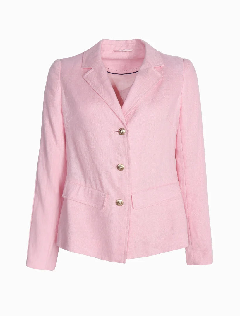 Peta Linen Jacket Pink
