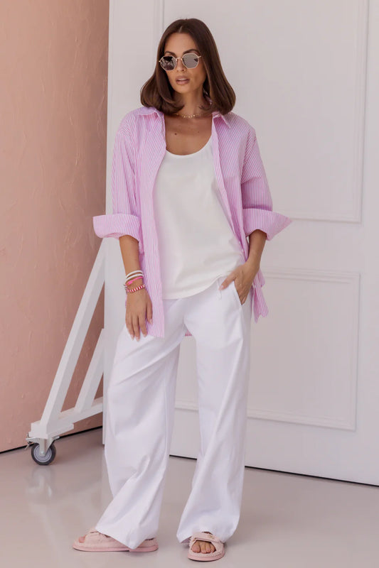 AUSTIN Shirt Pink Stripe