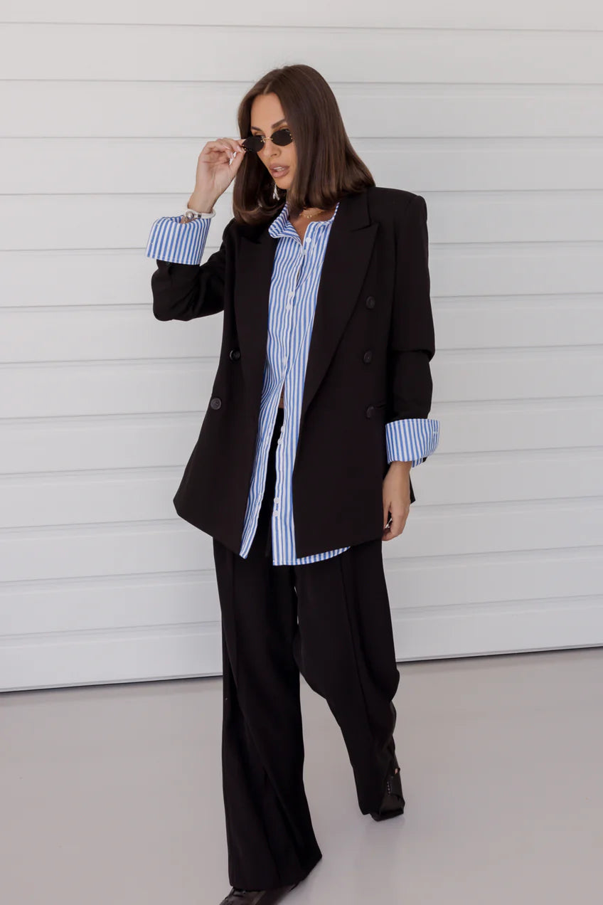 AUSTIN Shirt Blue Stripe