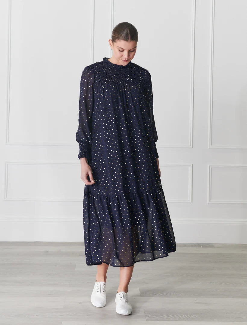 Sally Dress Navy - Size XL
