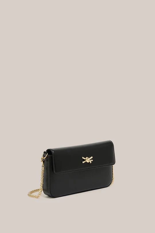 Sophie Black Knot Pouchette