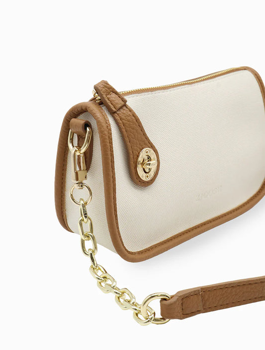 Stacey Bag - White Tan