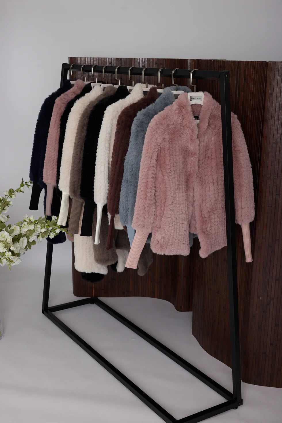 TETTO Faux Jacket Smokey Plum