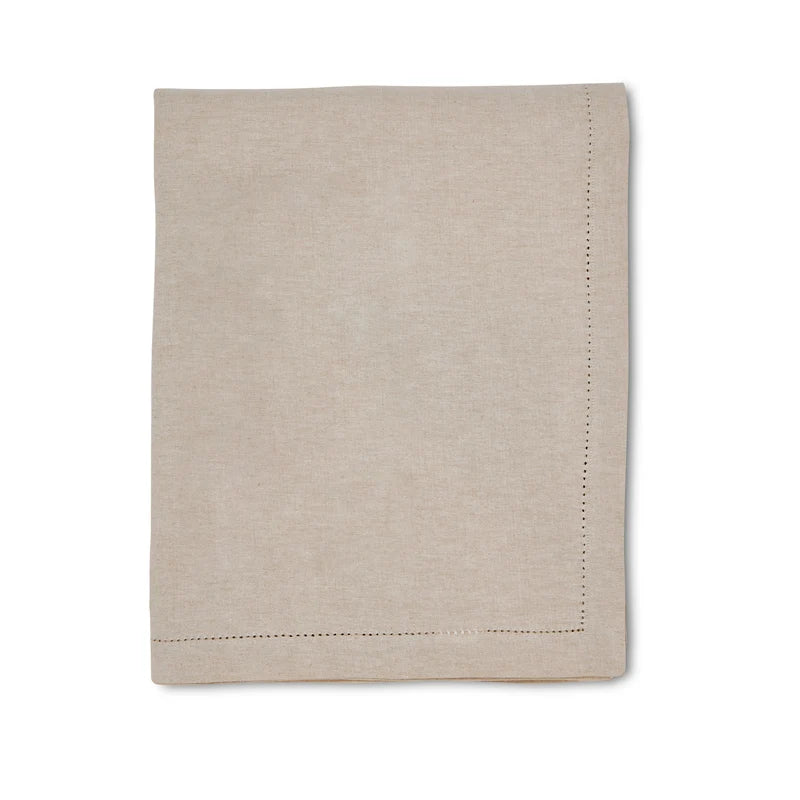 JETTY OATMEAL TABLECLOTH 180X280CM