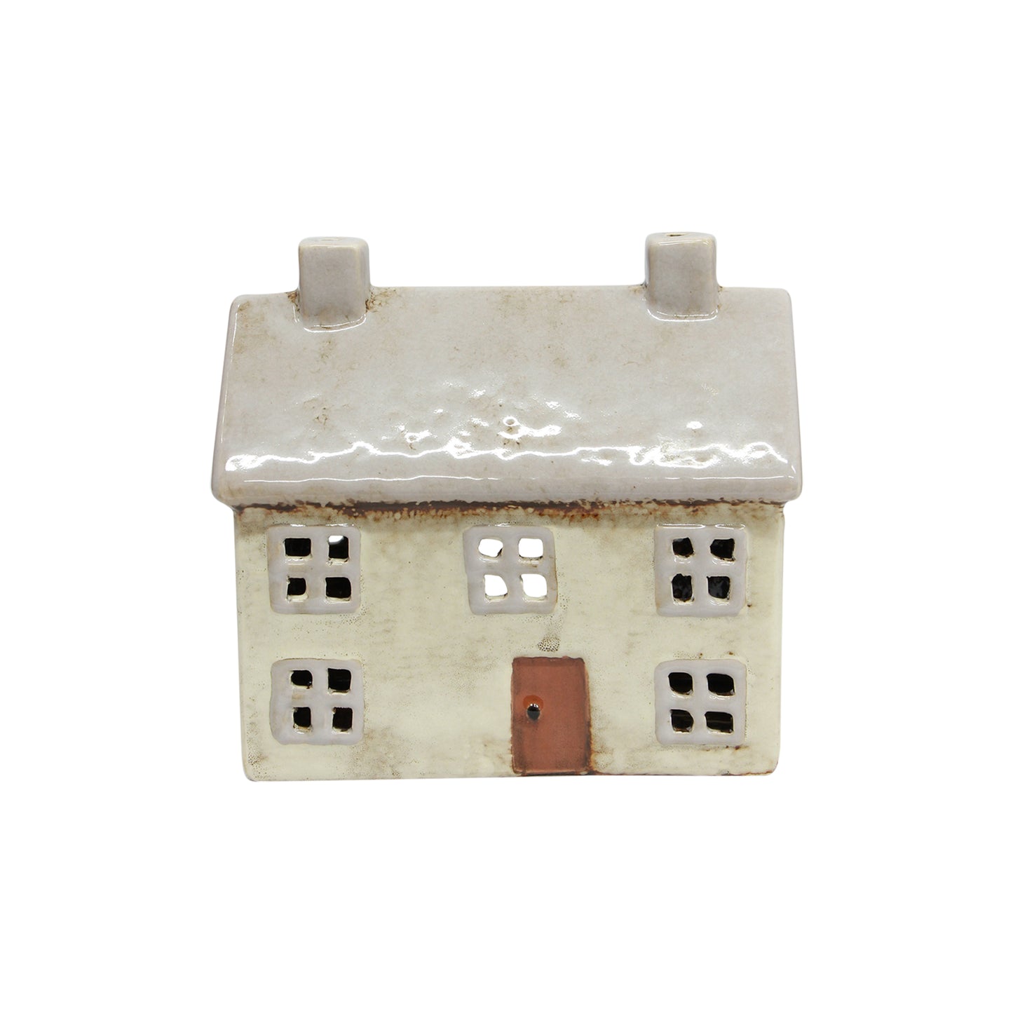 Alsace Cottage Tea Light Light Grey