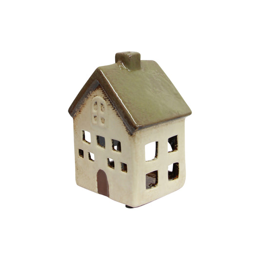 Alsace Tealight Villa Olive Green