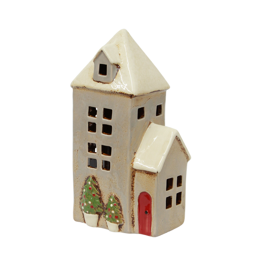 Alsace Tea Light Parish Christmas Stone