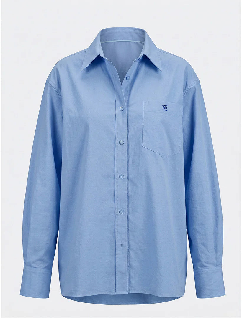 Boyfriend Shirt - Sky