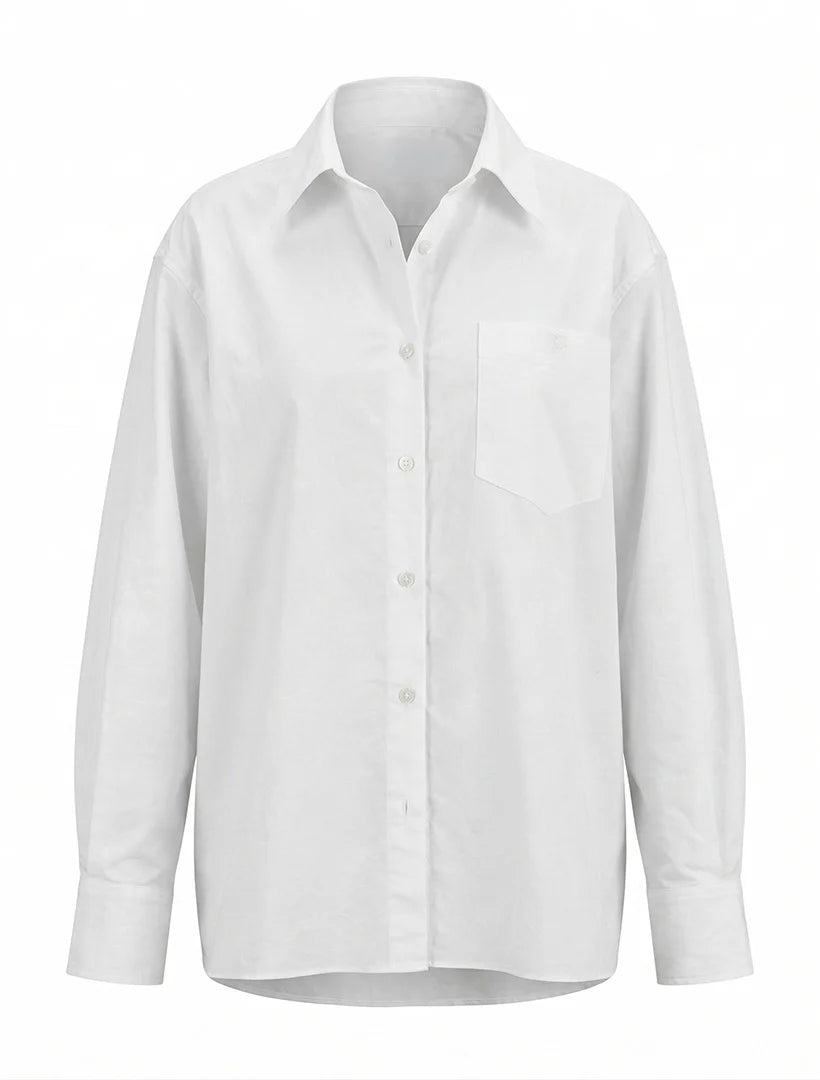 Boyfriend Shirt - White