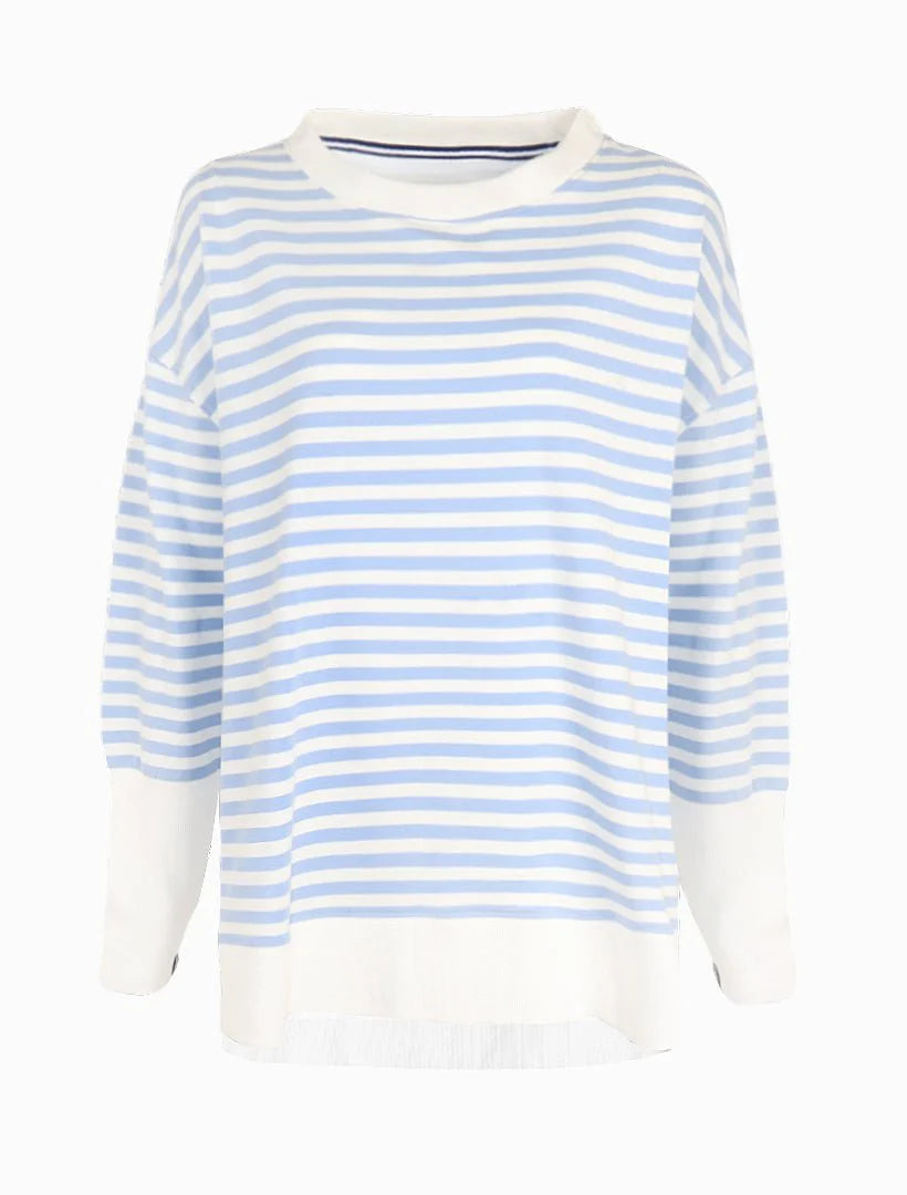 Claudia Striped Sweatshirt