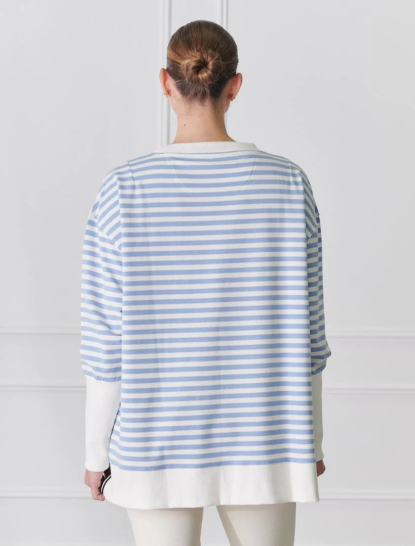 Claudia Striped Sweatshirt