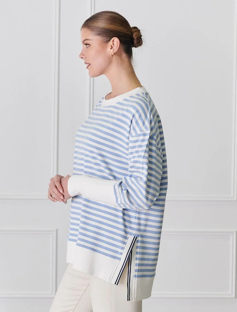 Claudia Striped Sweatshirt