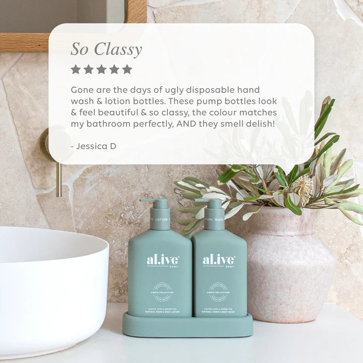 WASH & LOTION DUO - KAFFIR LIME & GREEN TEA