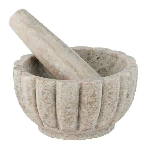 Rae Marble Mortar & Pestle