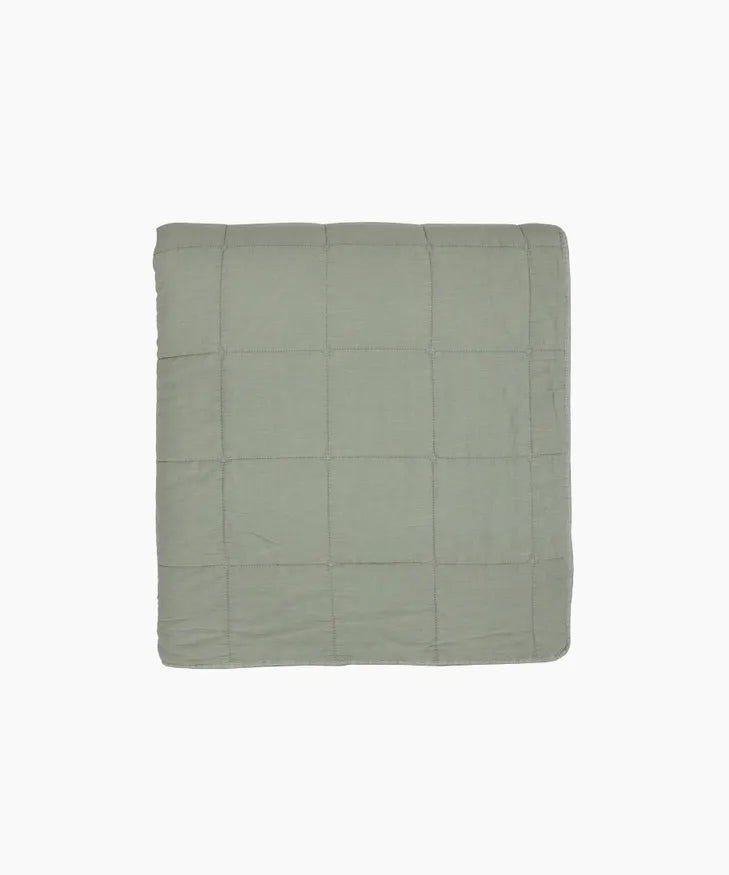 Freya Quilt Sage - Large