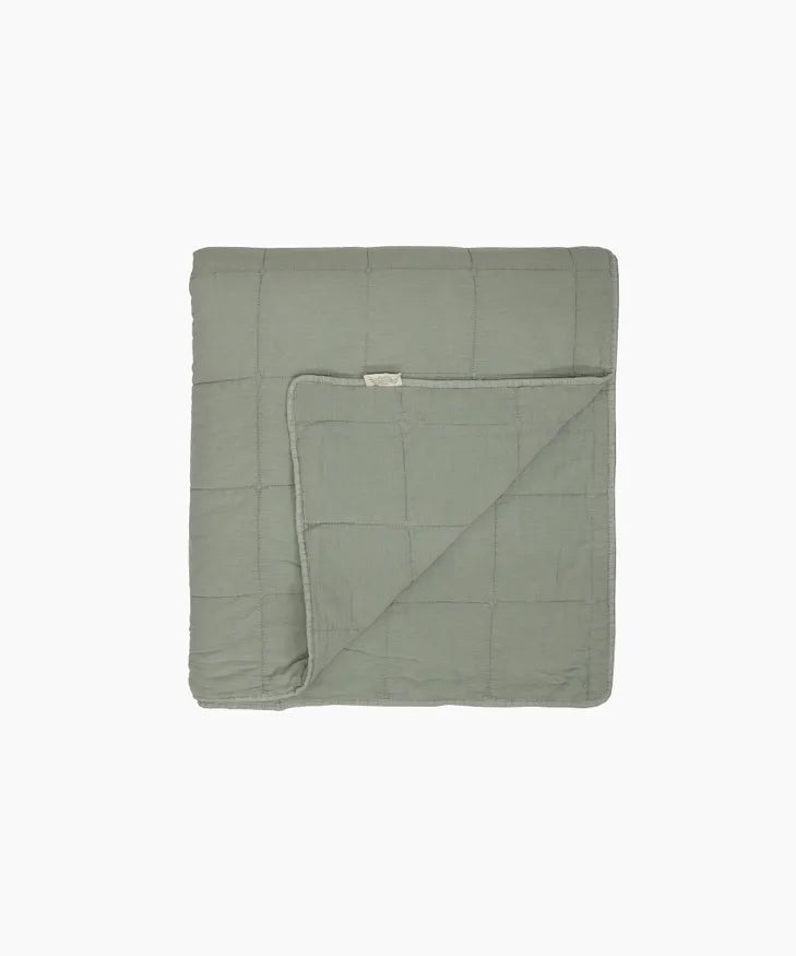 Freya Quilt Sage - Large