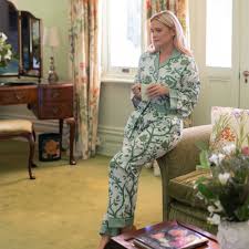 Versailles Green Chinoiserie Pyjama Set