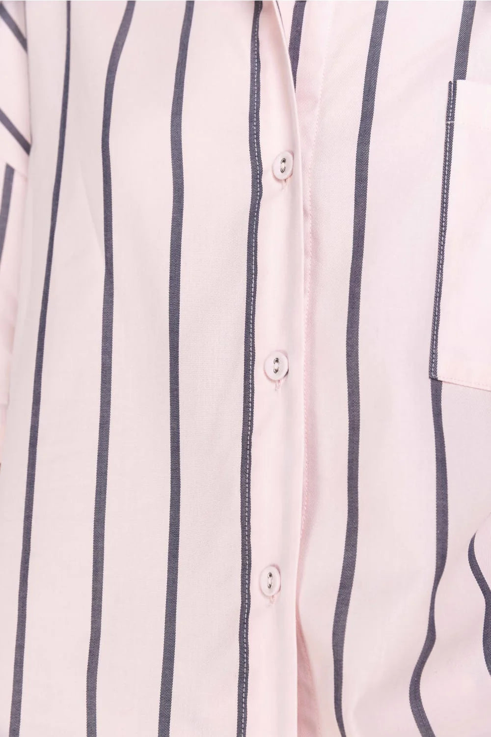 Sasha Striped Boyfriend Short PJ Set