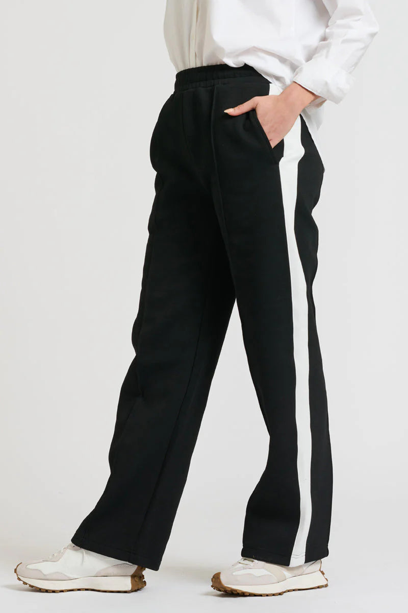 The Lola Pant - Black & Ivory
