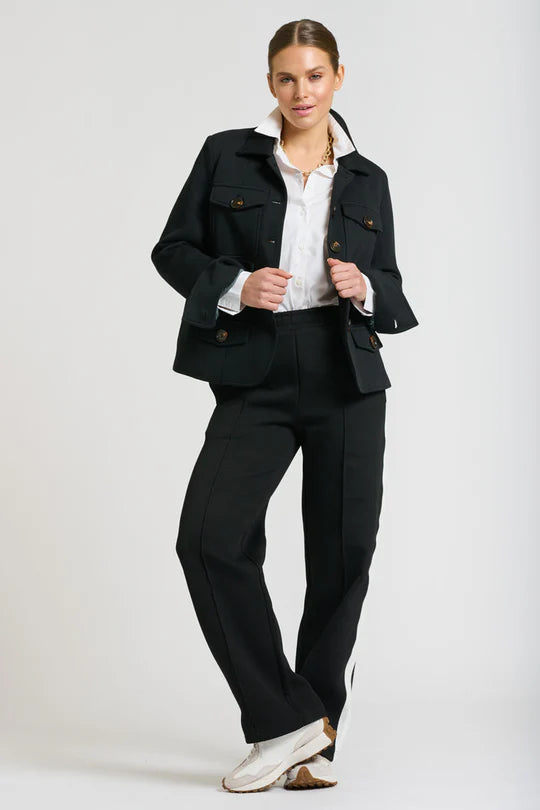 The Lola Pant - Black & Ivory