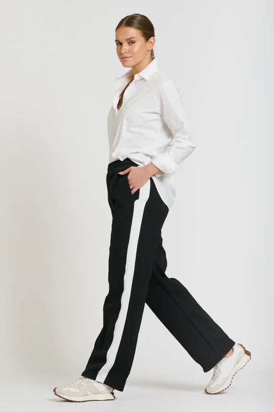 The Lola Pant - Black & Ivory