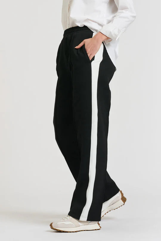 The Lola Pant - Black & Ivory